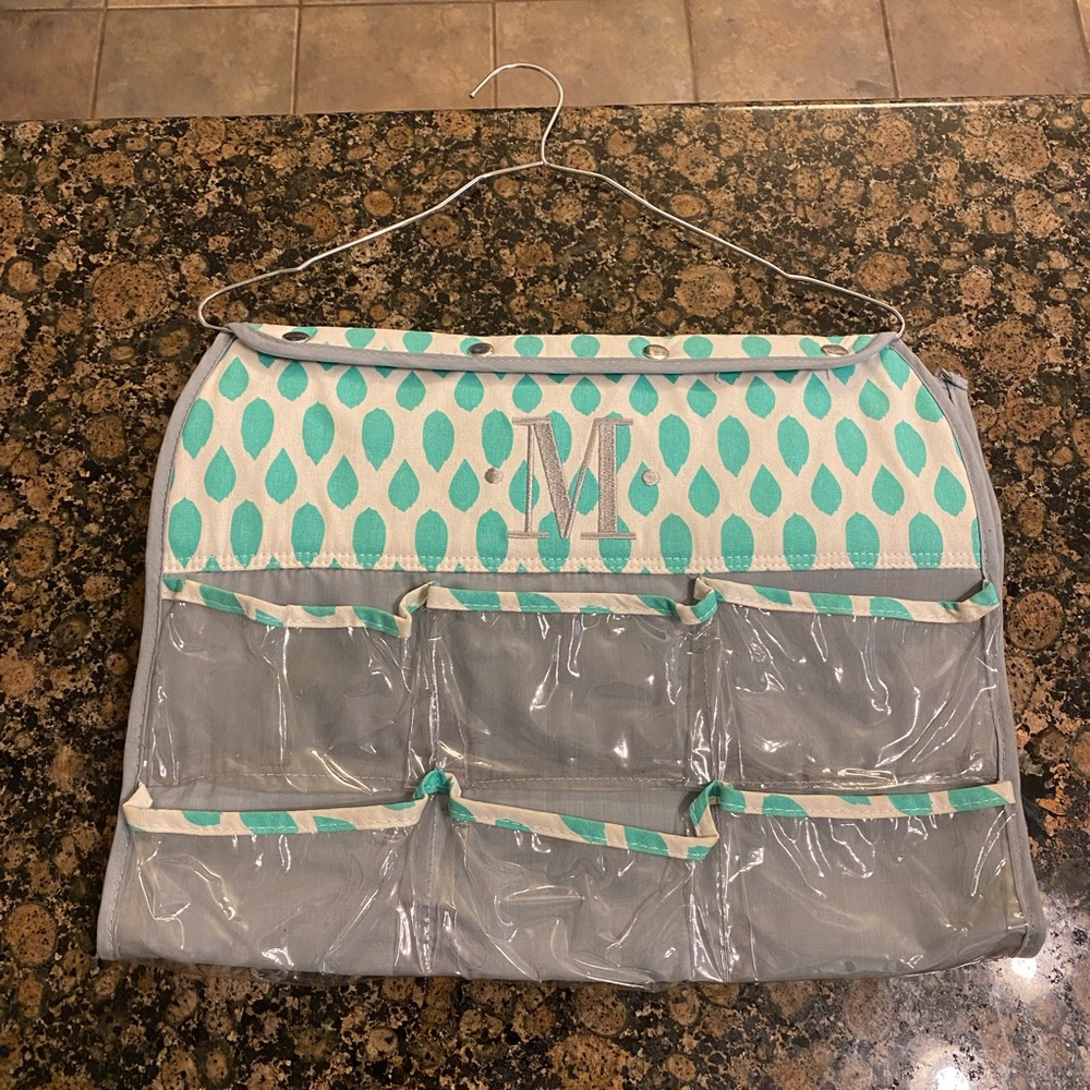 “M” Initial Jewelry Holder - Jewelry Hanger